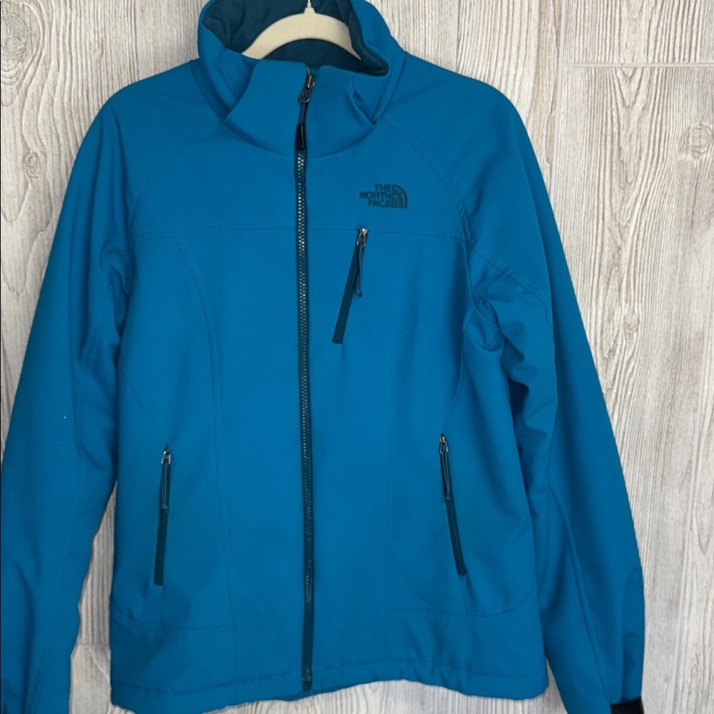The North Face Blue Performance Jacket- Excellent condition